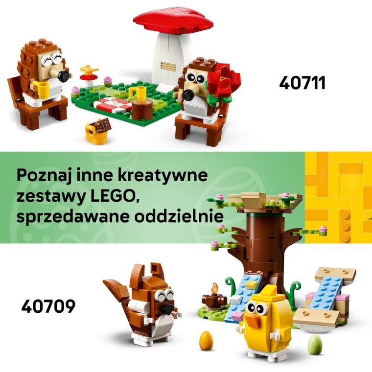LEGO, Loc de joaca pentru animale primavara, 40709