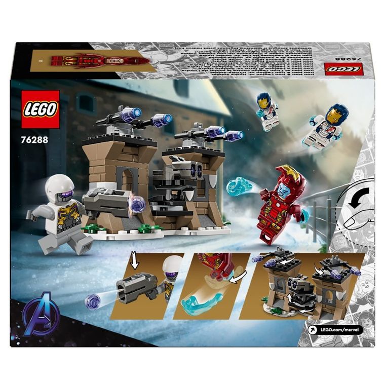 LEGO Marvel, Iron Man si Legiunea de Fier vs. Soldat Hydra, 76288