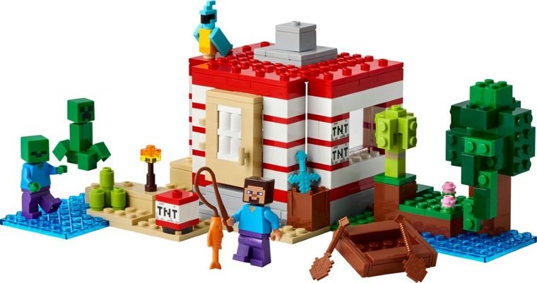 LEGO Minecraft, Casa TNT din jungla, 21275