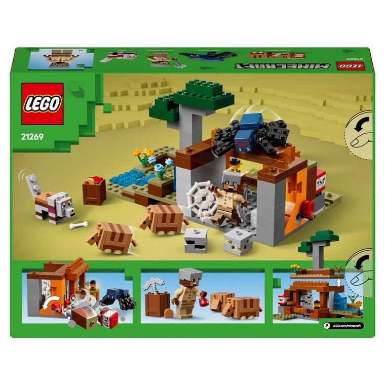 LEGO Minecraft, Expeditia de minerit cu Tatu, 21269