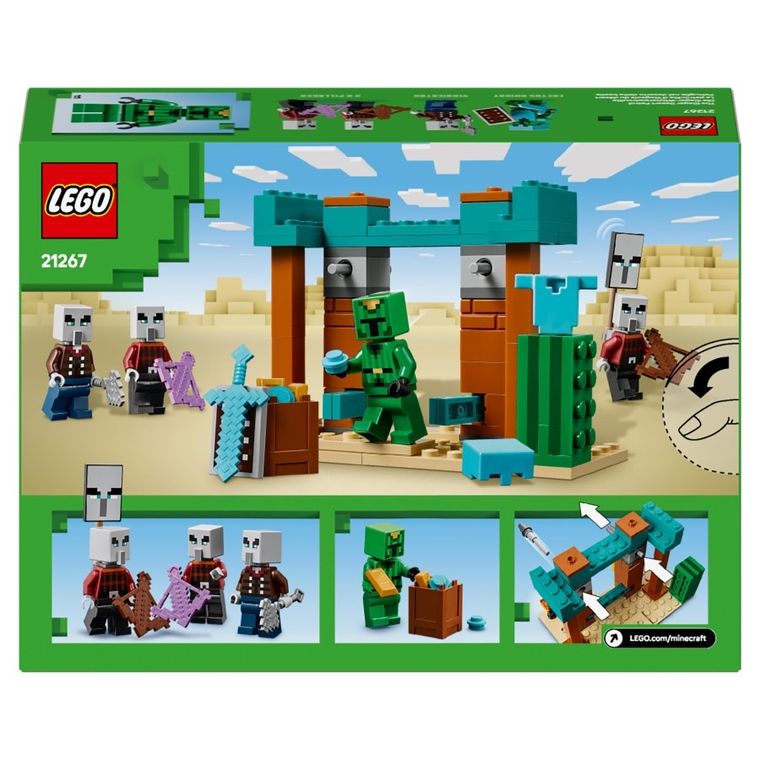 LEGO Minecraft, Patrula Illager de desert, 21267