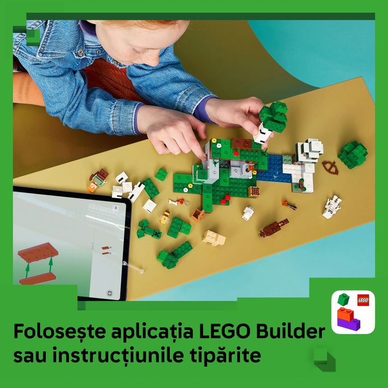 LEGO Minecraft, Prima aventura pe timp de noapte, 21593