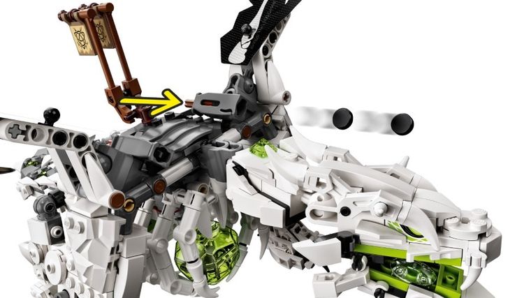 LEGO NINJAGO, Dragonul Vrajitorului Craniu, 71721