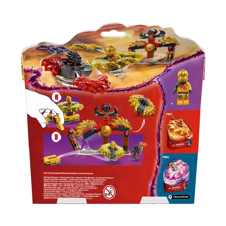 LEGO NINJAGO, Pachet de lupta cu dragoni Spinjitzu, 71826