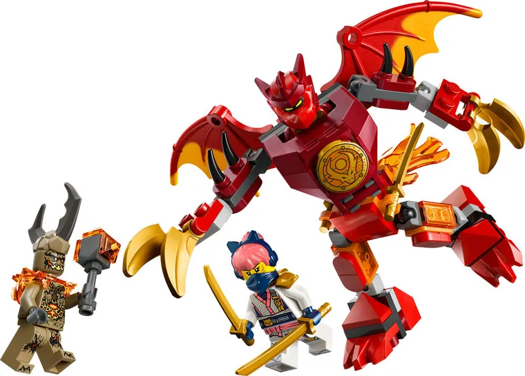 LEGO NINJAGO, Pachet de lupta cu robotul dragon al lui Kai, 71851