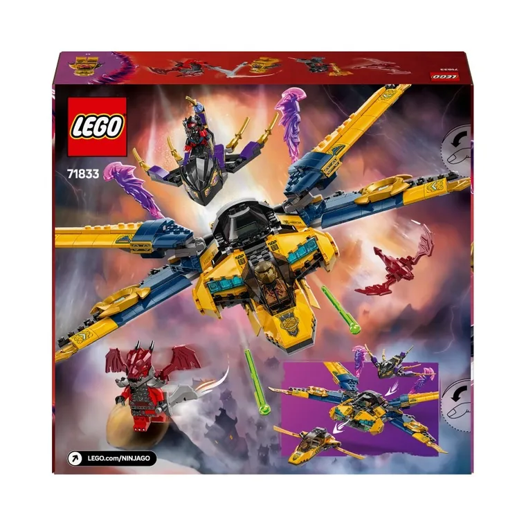LEGO NINJAGO, Superavionul cu reactie al lui Ras si Arin, 71833