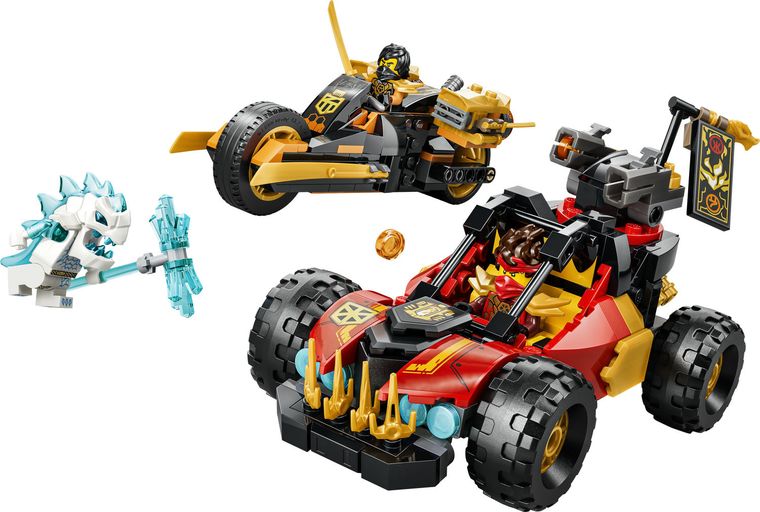 LEGO NINJAGO, Vehiculele transformabile ale lui Kai si Cole, 71864