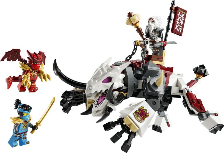 LEGO NINJAGO, Zilvar si monstrul dragon Grimtak, 71863