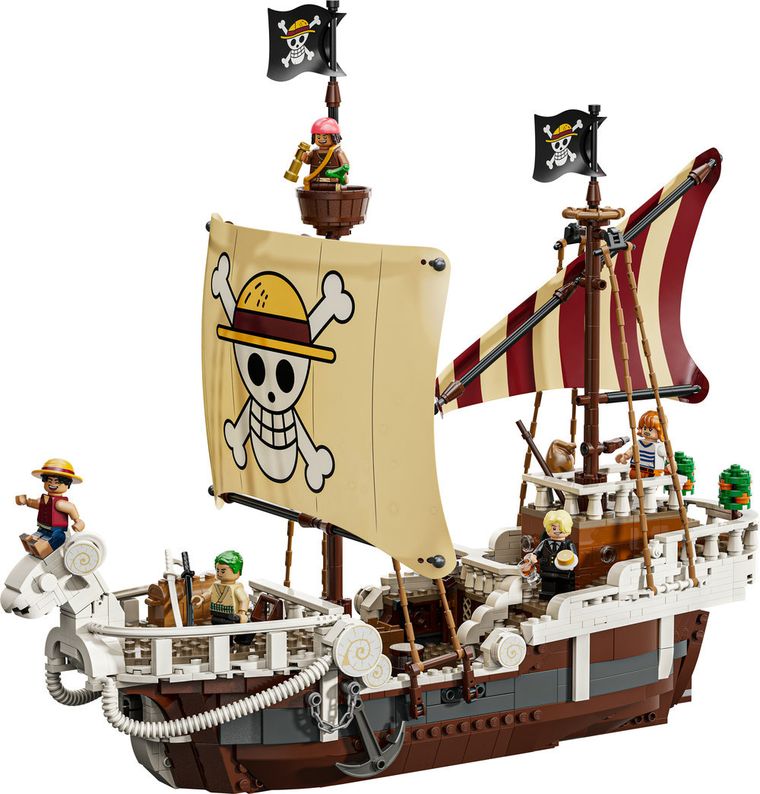 LEGO ONE PIECE, Corabia de pirati Fasneata Merry, 75639