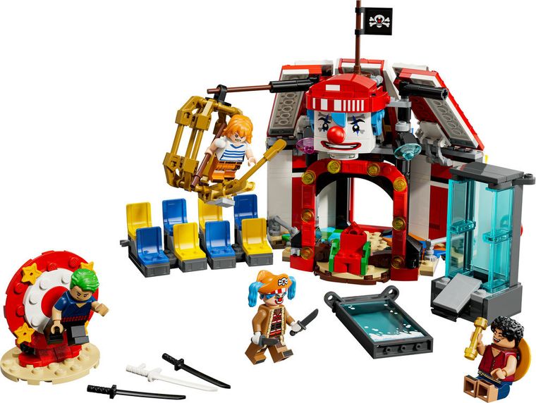 LEGO ONE PIECE, Cortul de circ al clovnului Buggy, 75637