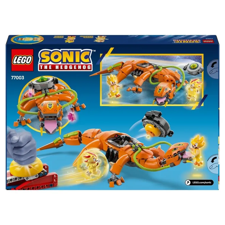 LEGO Sonic The Hedgehog, Super Shadow vs. Biolizard, 77003