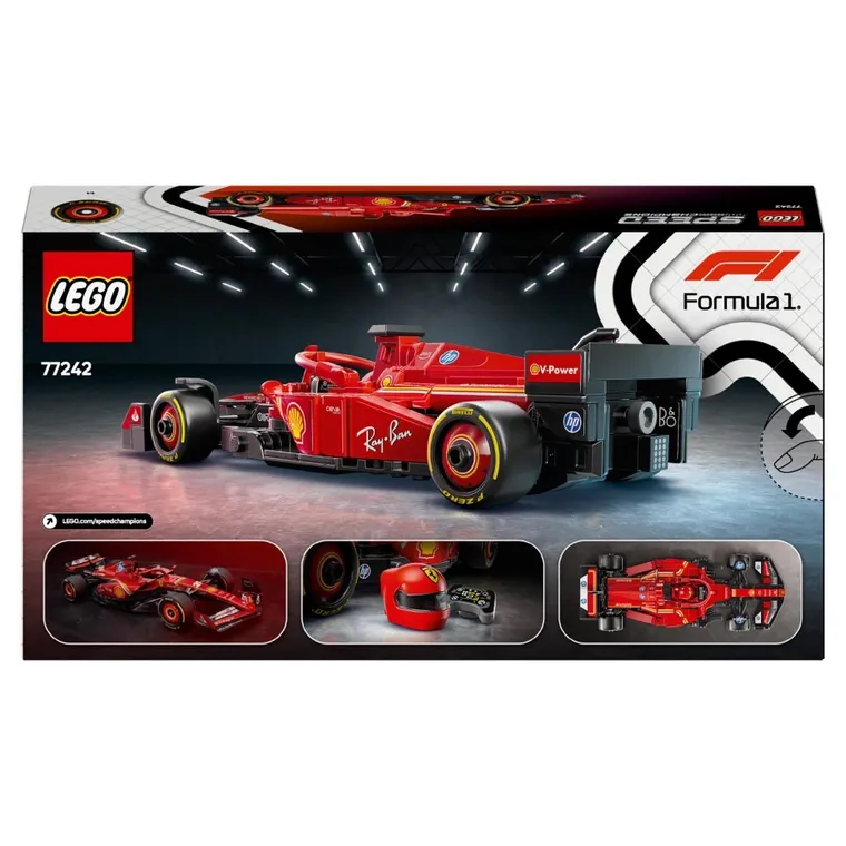 LEGO Speed Champions, Masina de curse F1 Ferrari SF-24, 77242