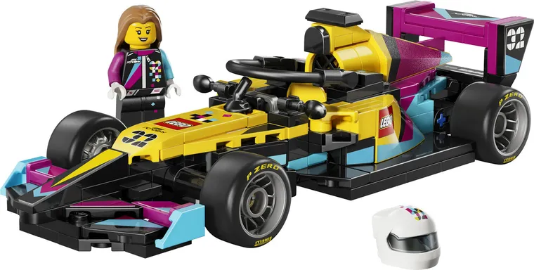 LEGO Speed Champions, Masina de curse LEGO F1 ACADEMY, 77258