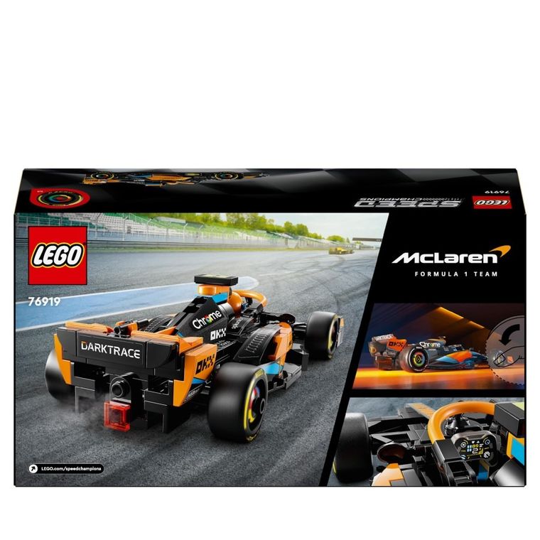 LEGO Speed Champions, Masina de curse McLaren de Formula 1 2023, 76919