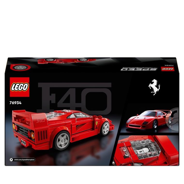 LEGO Speed Champions, Supermasina Ferrari F40, 76934