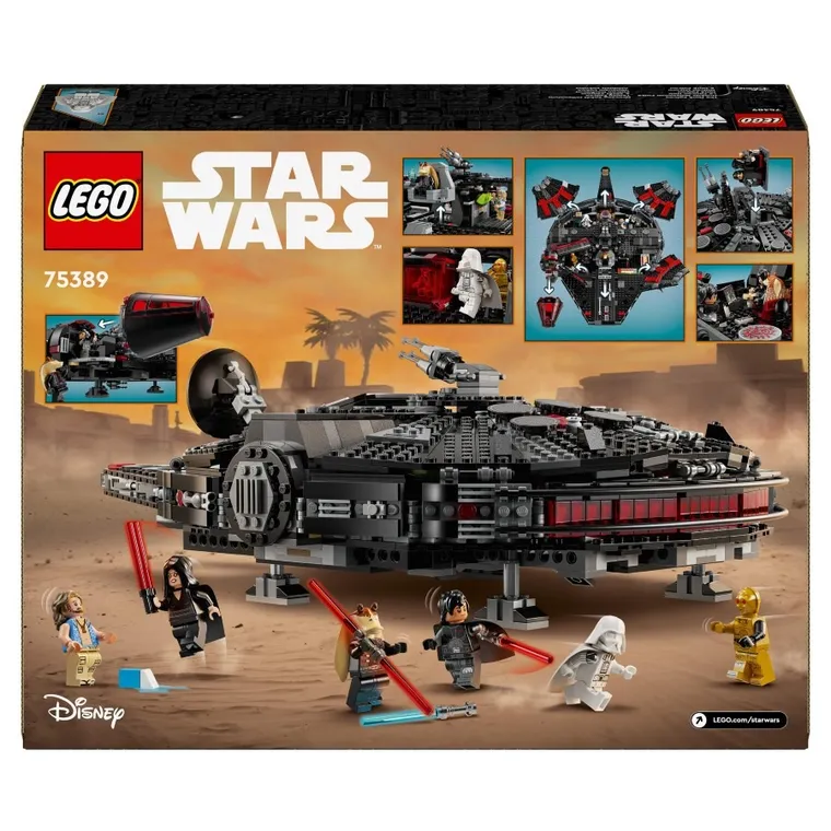 LEGO Star Wars, Falcon intunecat, 75389