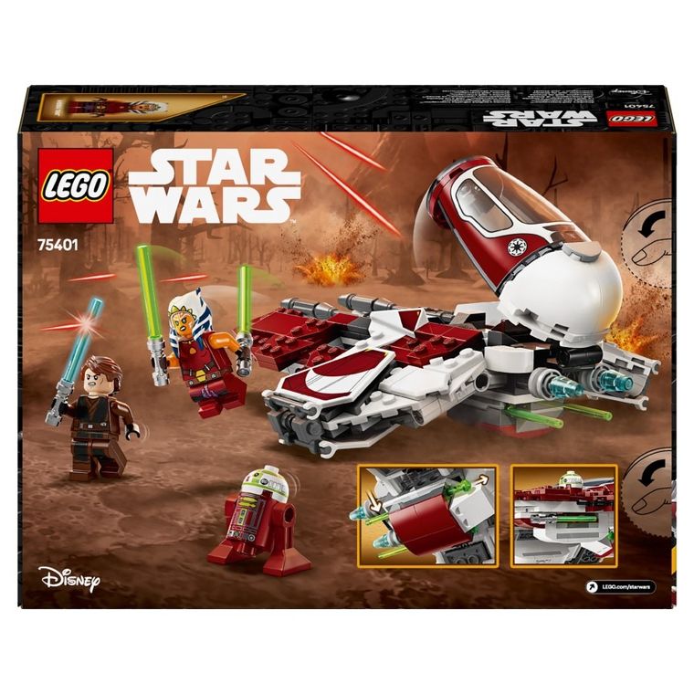 LEGO Star Wars, Nava Interceptor Jedi a lui Ahsoka, 75401