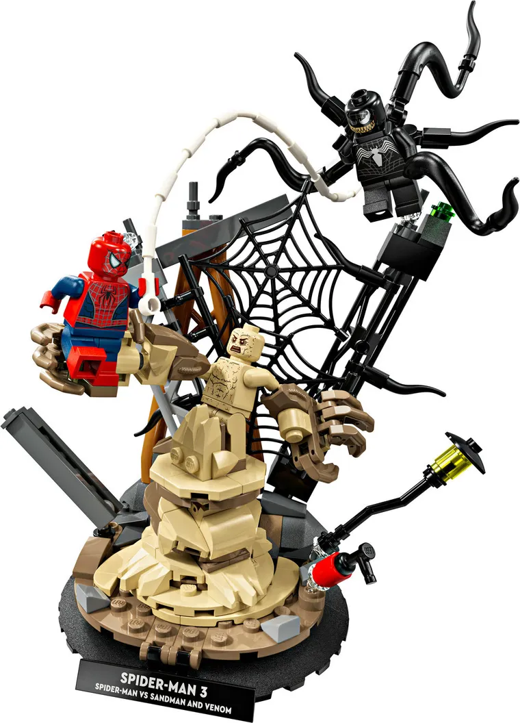 LEGO Super Heroes, Batalie memorabila: Omul Paianjen vs Sandman, 76334