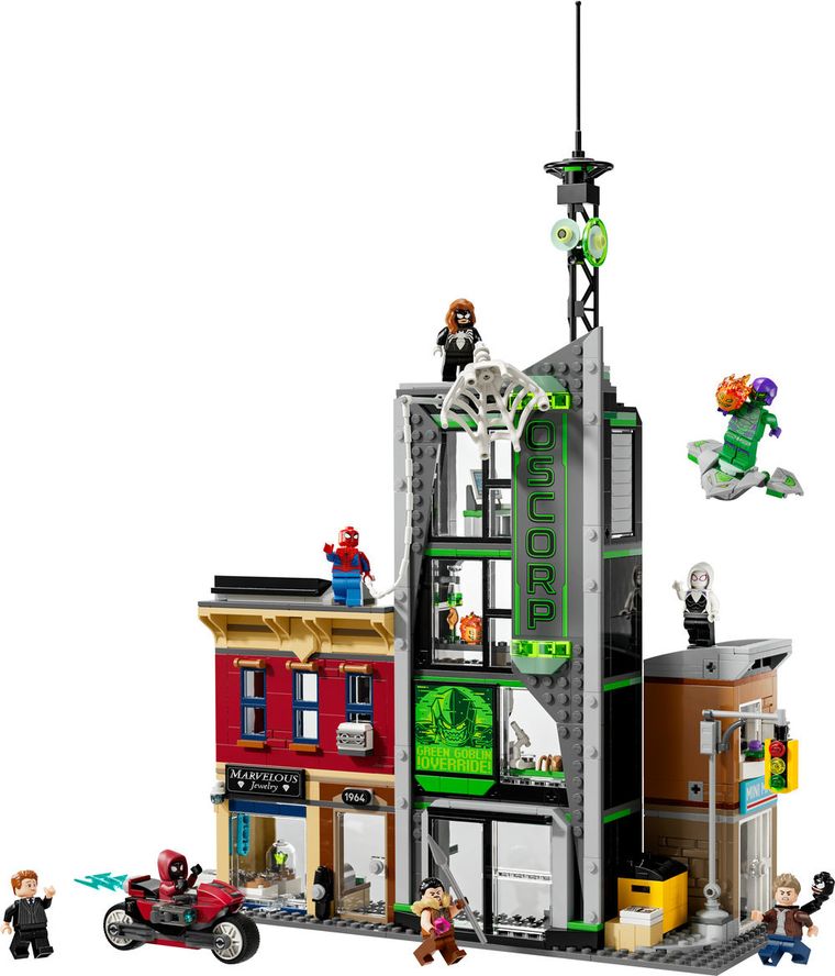 LEGO Super Heroes, Omul-Paianjen vs Oscorp, 76324