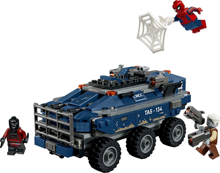 LEGO Super Heroes, Urmarire cu Omul Paianjen si masina inchisorii, 76349