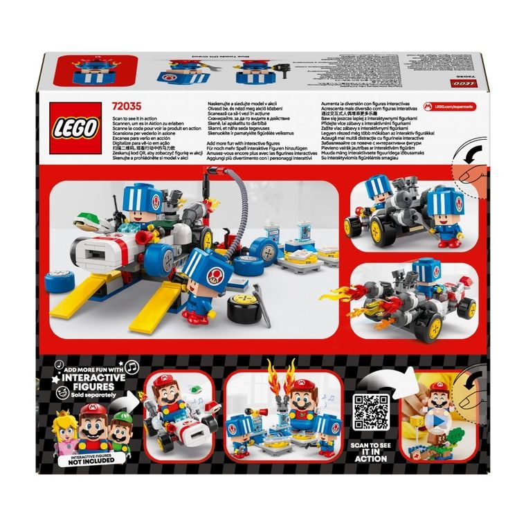 LEGO Super Mario, Mario Kart - Garajul lui Toad, 72035