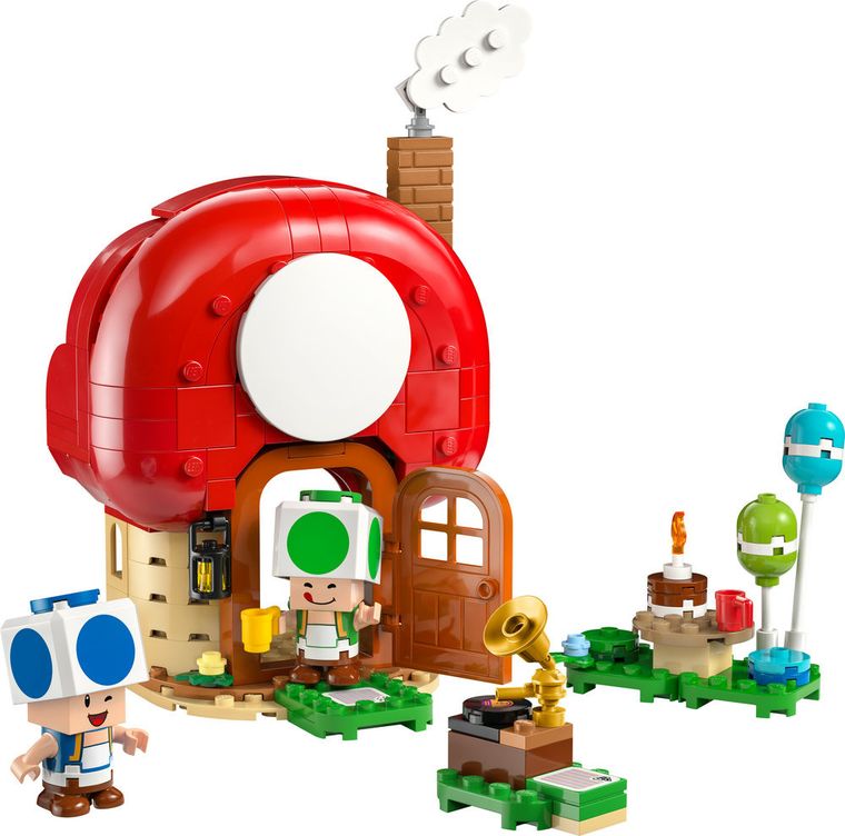 LEGO Super Mario, Petrecere acasa la Toad, 72041