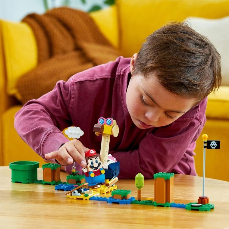 LEGO Super Mario, Set de extindere Bataia de cap a lui Conkdor, 71414