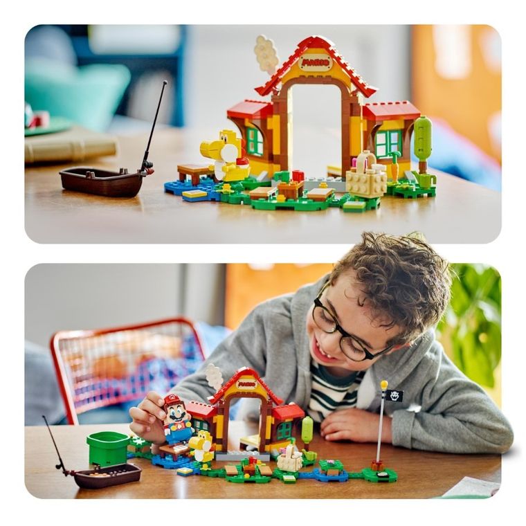 LEGO Super Mario, Set de extindere Picnic la casa lui Mario, 71422