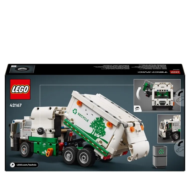 LEGO Technic, Autogunoiera Mack LR Electric, 42167