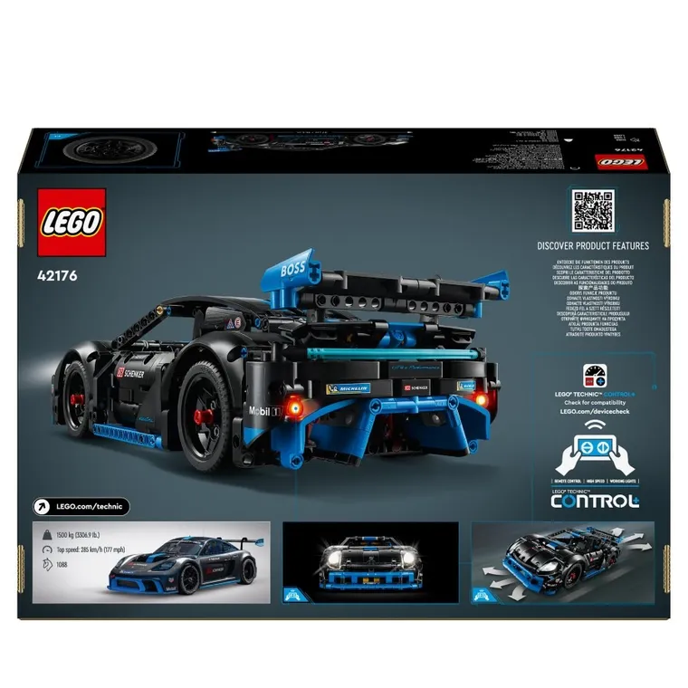LEGO Technic, Masina de curse Porsche GT4 e-Performance, 42176