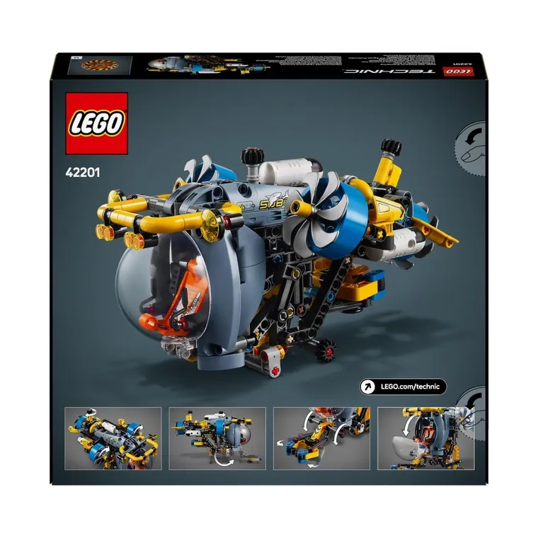 LEGO Technic, Submarin de cercetare la mare adancime, 42201