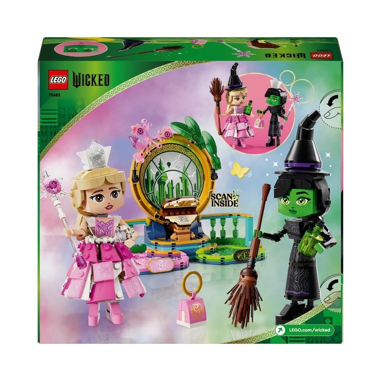 LEGO Wicked, Figurinele Elphaba si Glinda, 75682