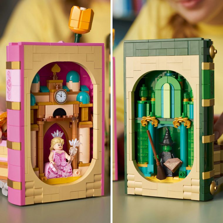 LEGO Wicked, Opritoare de carti Glinda si Elphaba, 75691