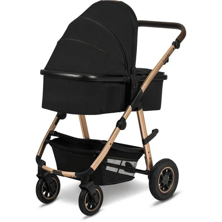 Lionelo, Amber, carucior multifunctional 3in1, Black Onyx