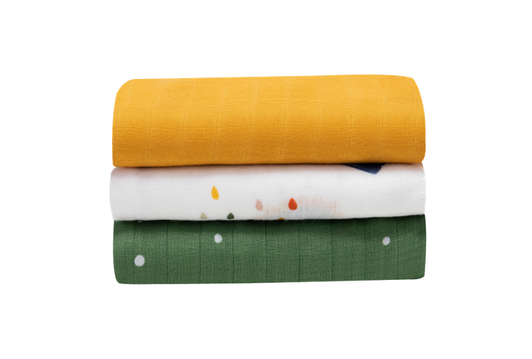 Lionelo, Bamboo Set, scutece din bambus, 3 buc.