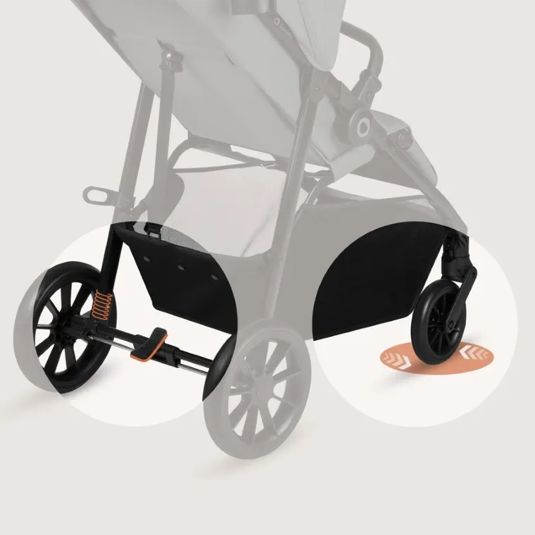 Lionelo, Emerald, carucior, Green Forest