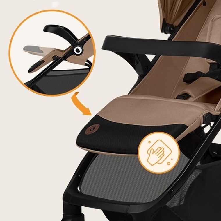 Lionelo, Emma One, carucior sport, Beige Sand