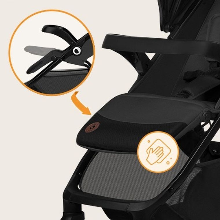 Lionelo, Emma One, carucior sport, Grey Stone