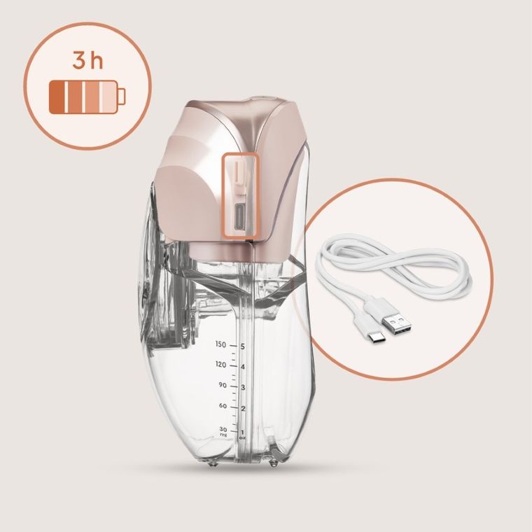 Lionelo, Fidi Free Slim, pompa de san, Hands-Free