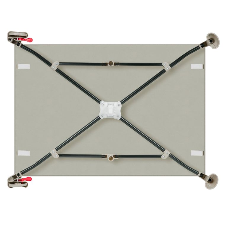 Lionelo, Laura, patut de calatorie compact 2in1, Beige Sand