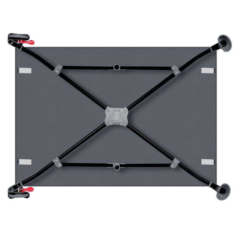 Lionelo, Laura, patut de volaj compact 2in1, Grey Concrete