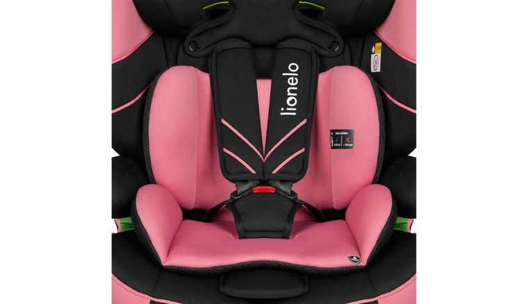 Lionelo, Levi One i-Size, scaun auto, Pink Rose, 76-150 cm