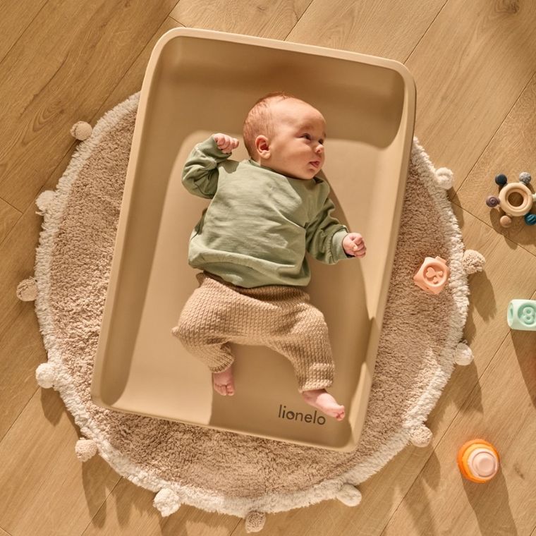 Lionelo, Megs, saltea multifunctionala pentru schimbat, Grey Dove