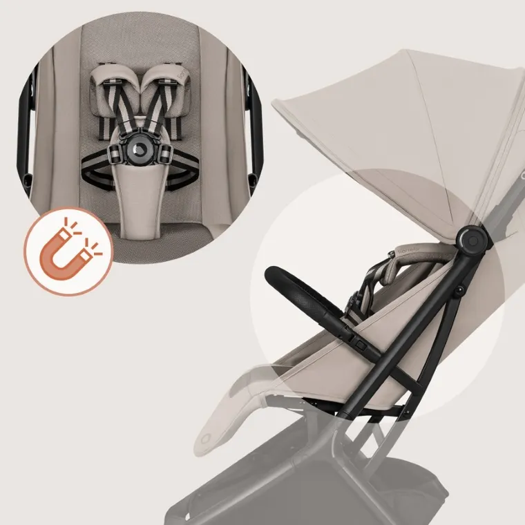 Lionelo, Sia, carucior sport, Beige Sand