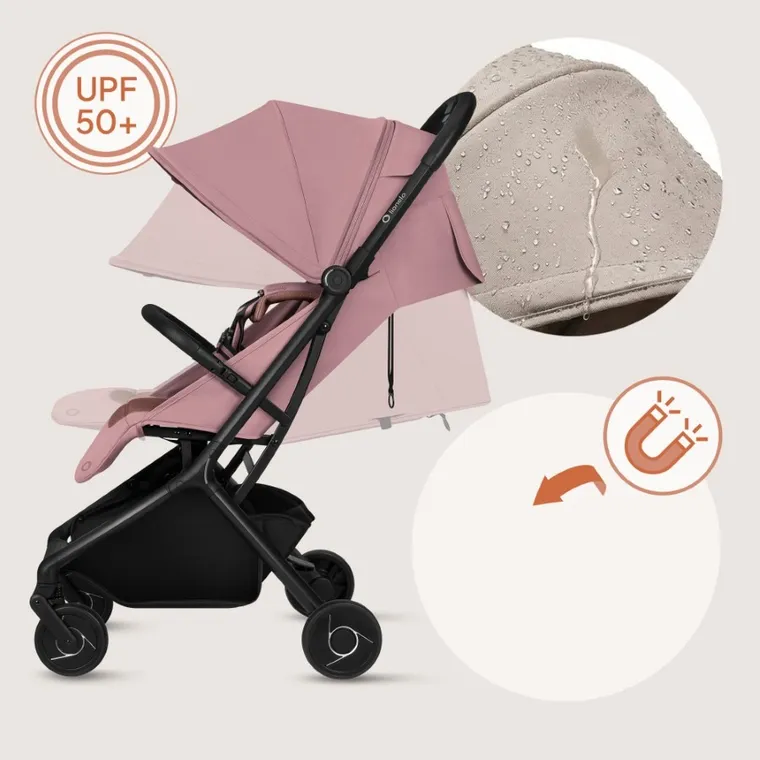 Lionelo, Sia, carucior sport, Pink Rose