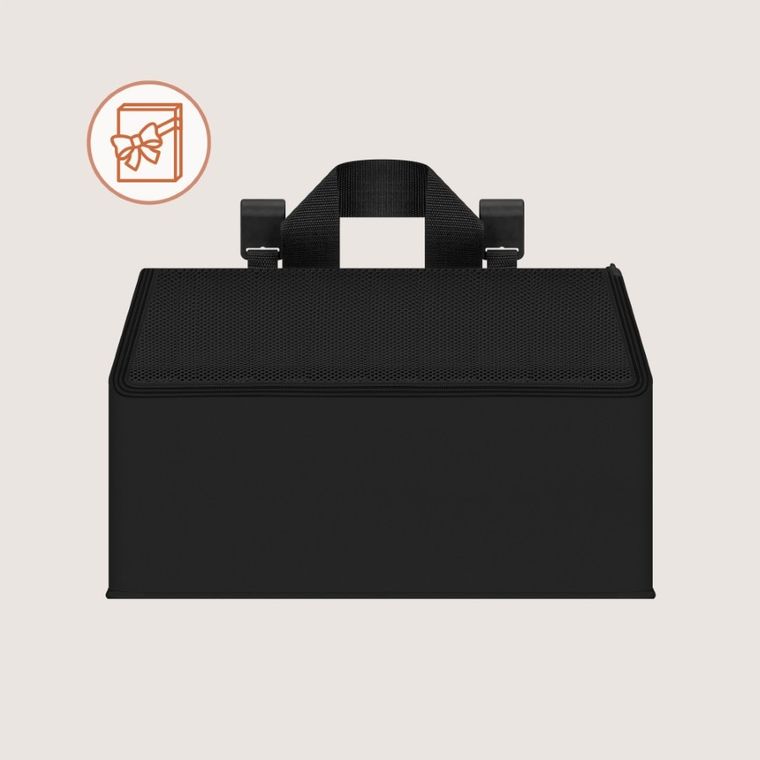 Lionelo, Sidepocket, organizator pentru patut, mediu, Black