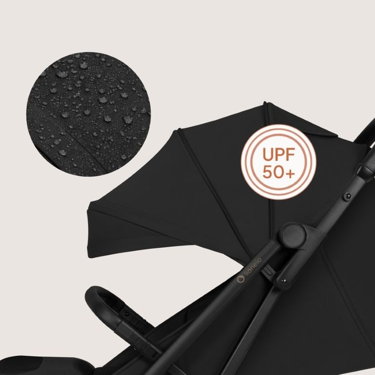 Lionelo, Tansi, carucior sport, Black Onyx