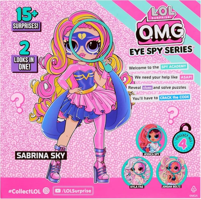L.O.L. Suprise, O.M.G. Eye Spy, Sabrina, papusa fashion