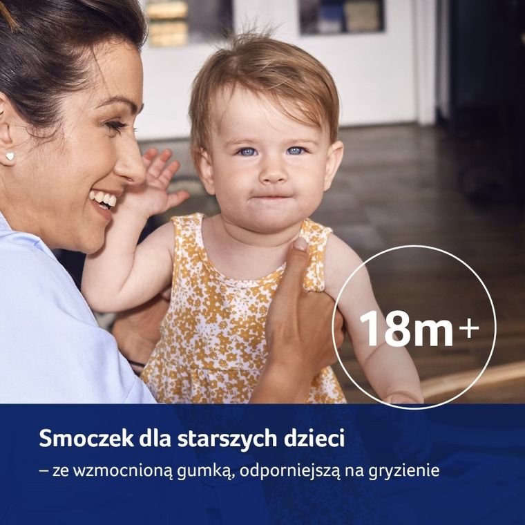 Lovi, Harmony Boy, suzeta dinamica din silicon, 18 luni+, 2 buc.