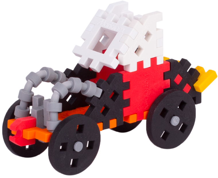 Marioinex, Mini Waffle, Constructor, set de constructie, 140 piese